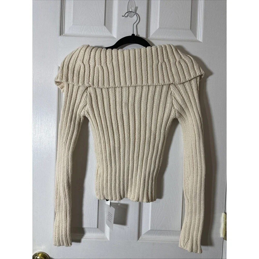 NWT Tularosa Letina Sweater In Ivory $178 Size S - Picture 8 of 8